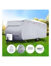 Weisshorn 16-18ft Caravan Cover Campervan 4 Layer Heavy Duty UV Carry Bag