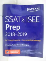 SSAT & ISEE PREP 2018-2019_COHEN, JOANNA/ 【T5／進修考試_KKP】書寶二手書