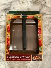 NEW Mr. BBQ Stainless Steel Oversized Spatula with Folding Handle Easy Storage