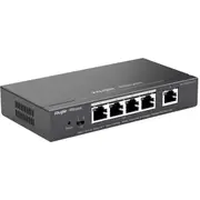 REYEE ES205GC-P 5 Port Gigabit Smart Cloud Managed PoE Switch