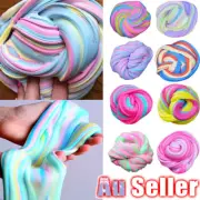 Colorful Unicorn Slimes Rainbow Stress Relief Toy Floam Strechy Fluffy Nov8