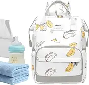 Diaper Bag Backpack | Multifunction Mother Bag Baby Changing Bags | Large Capacity Travel Backpack with Pockets for Mothers, Baby Bottles & Diapers Storage