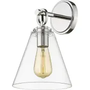 Z-Lite 806-1S-PN Harper 1 Light 8 inch Polished Nickel Wall Sconce Wall Light