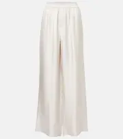 [Lisa Yang] Lisa Yang Silk wide-leg pants S-M beige