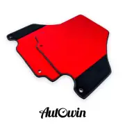 AutoWin Brand Red Floor Mats for Ferrari 360 Modena with Alcantara Leather (for: Ferrari)