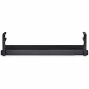 StarTech.com Under Desk Cable Management Tray, Length Adjustable, Clamp-On Installation, No Drilling Required, Black - Length adjustable cable tray