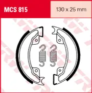 TRW Lucas Brake shoes MCS815