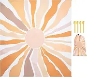 Beach Blanket, Extra Large Picnic Mat, Sandproof Beach Blanket, Waterproof Base, An-chor Loops, 210x200cm, for Family Outings, Adults, Men, and Women Alike