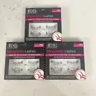 3 Boxes (3 Pairs Total) Ardell Magnetic Lashes WISPIES w/ Magnetic Applicator