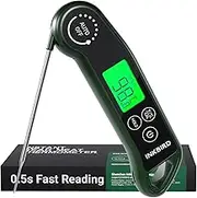 INKBIRD Instant Read Digital Meat Thermometer RHT-11K Portable Food Thermometer with 0.5 Sec Fast Reading IP65 Waterproof for Kitchen Cooking BBQ Baking Deep Frying Home Brewing
