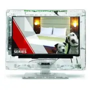 RCA 13 Inch LED HDTV 1080p Flat Screen HDMI Commercial TV with Remote Control
