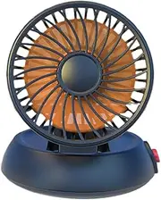 Car Fan,Single Head Cooling Device | Foldable Vehicle Cooling Fan, 3 Speeds, for SUVs, RVs, Trucks, Sedans, Cruises, USB Powered