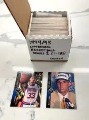 1994-95 Upper Deck Basketball Set Series 1 (1-180) Jason Kidd/Grant Hill ROOKIES