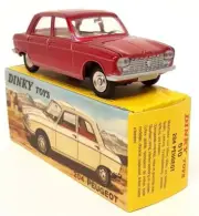 Atlas Dinky Toys Reproduction 510 Peugeot 204 Saloon Red Diecast model car