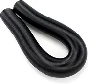 YCBFGAZATK 75mm Inner Diameter 100 to 200cm Length Air Diesel Heater Duct Pipe Ducting Tube Hose Black Fit for Car Truck Caravan