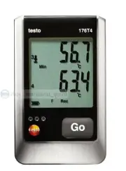 Testo 176 T4 Temperature data logger 0572 1764#