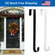 Wreath Hanger Over Door for Home Wreath Holder Outdoor Metal Wreaths Hook 15''