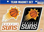 NBA Phoenix Suns Team Magnet Set 8.5" x 11" - Home Décor - Regrigerator, Office, Kitchen