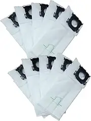 10 HEPA Bags Compatible with Sebo AirBelt K Series Canister Vacuum Cleaners. Replaces 6629AM, 6695AM, 6629A1, 6629A2, 52-2465-01