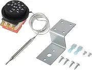 12V Electric Radiator Fan Thermostat Controller Kit Switch for Car