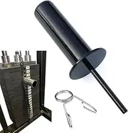 Weight Loading Pin, Weight Stack Pin - Weight Stack Extender Pin, Loading Pin with Spring Collar, Gym Pin Strength Training Equipment, Weight Pins for Weight Stack Machine, Load Extra Barbell Weights