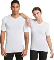 Kathmandu KMDCore Polypro Unisex Thermal Short Sleeve V Neck Base Layer Top v2
