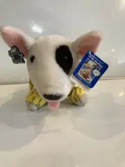 1987 Applause Hawaiian Spuds Mackenzie 9" Plush Dog Bud Light NWT Palm Tree