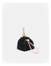 [Mimco] Lacey Pouch Keyring in Black