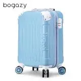 在飛比找遠傳friDay購物優惠-【Bogazy】繽紛蜜糖 18吋密碼鎖行李箱(天空藍)