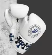 New Arrival Custom made Chrome Heart Leather Boxing Gloves No Winning No Grant