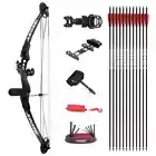 30-40 Lbs Archery Compound Bow Kit Remove The Bow From The Right Hand