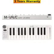 M-VAVE SKM-25 MINI Wireless Mini MIDI Keyboard 25 Key MIDI Keyboard Controller