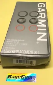 Garmin Virb360 Lens Replacement Part -Vir360 Lins 2 Fish Eye Glass O'Ring caps