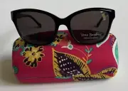 Vera Bradley Rosa Floral Polarized Sunglasses/ Clamshell Case 100% UV Protection