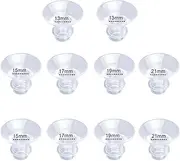 10PC Flange Inserts 13/15/17/19/21mm Compatible with Momcozy M5/S9 Pro/S12 Pro,Elvie,Willow,lansinoh,Medela,Spectra,TSRETE Breast Pumping Moms 24mm Shield/Flange,Breast Pump Replacement Parts