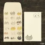 倉敷意匠TORANEKOBONBON MINI ENVELOPE CARD SET/ M/ CAT ESLITE誠品