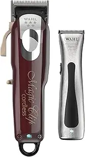 Wahl Magic Clip & Beret Limited Edition Set | Stagger-Tooth Blade Technology | SSS HAIR Exclusive, Black