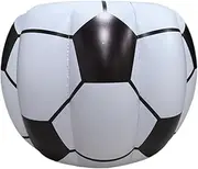 Inflatable Soccer Cooler Beverage Serving Container for Pool Beach Party