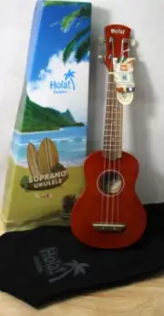 Aquila Hola HM-21-MG Soprano Ukulele New Open Box w/Tags & Soft Carry Bag 21"