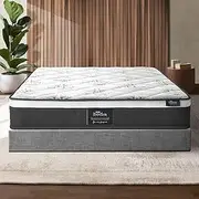 Bedra Bedding Tight Top Mattress Queen Size Bed Mattress with Pocket Spring Extra Firm 30cm Thickness