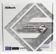 ASRock Motherboard B660M Steel Legend Intel B660 (LGA1700) B660 Micro ATX JAPAN
