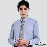 在飛比找momo購物網優惠-【Emilio Valentino 范倫提諾】仿天絲素面長袖