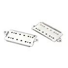 2Pcs Bridge Neck Guitar Baseplate Durable Guitar Neck Bridge Pickup Base Plate