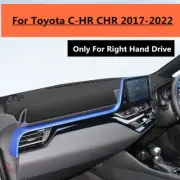 RHD Leather Car Dashboard Cover Dash Protector Mat Pad For Toyota C-HR CHR 17-22 (for: Toyota)