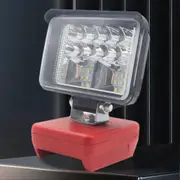 3 Inch Super Bright Work Light 18 LED Emergency Lights Portable Multipurpose 2800LM 12W for Milwaukee Lithium M18 20V Batteries