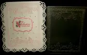 Sizzix Breathtaking ORNATE HEARTS LACE FRAME AND MEDALLION embossing folder