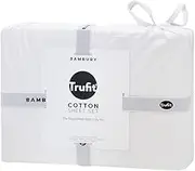 Bambury Tru Fit Sheet Set, White, Queen Bed Size