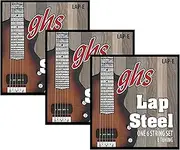 GHS Strings E Lap Steel Strings (LAP-E), 3 Sets of LAP-E