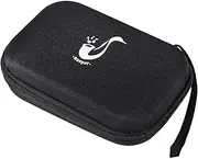 Tadill Storage Case, 20 Storage Holder, Hard EVA, Compatible Portable Case for Saxophone Reeds, Carrying Box, Black