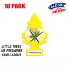 Little Trees Air Freshener Vanillaroma x 10 - Car Truck Taxi Home Office